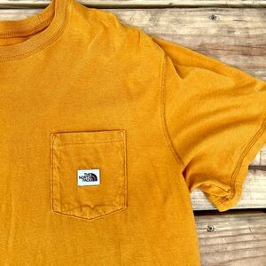 The North Face Men's Mustard Short Sleeve Tee
